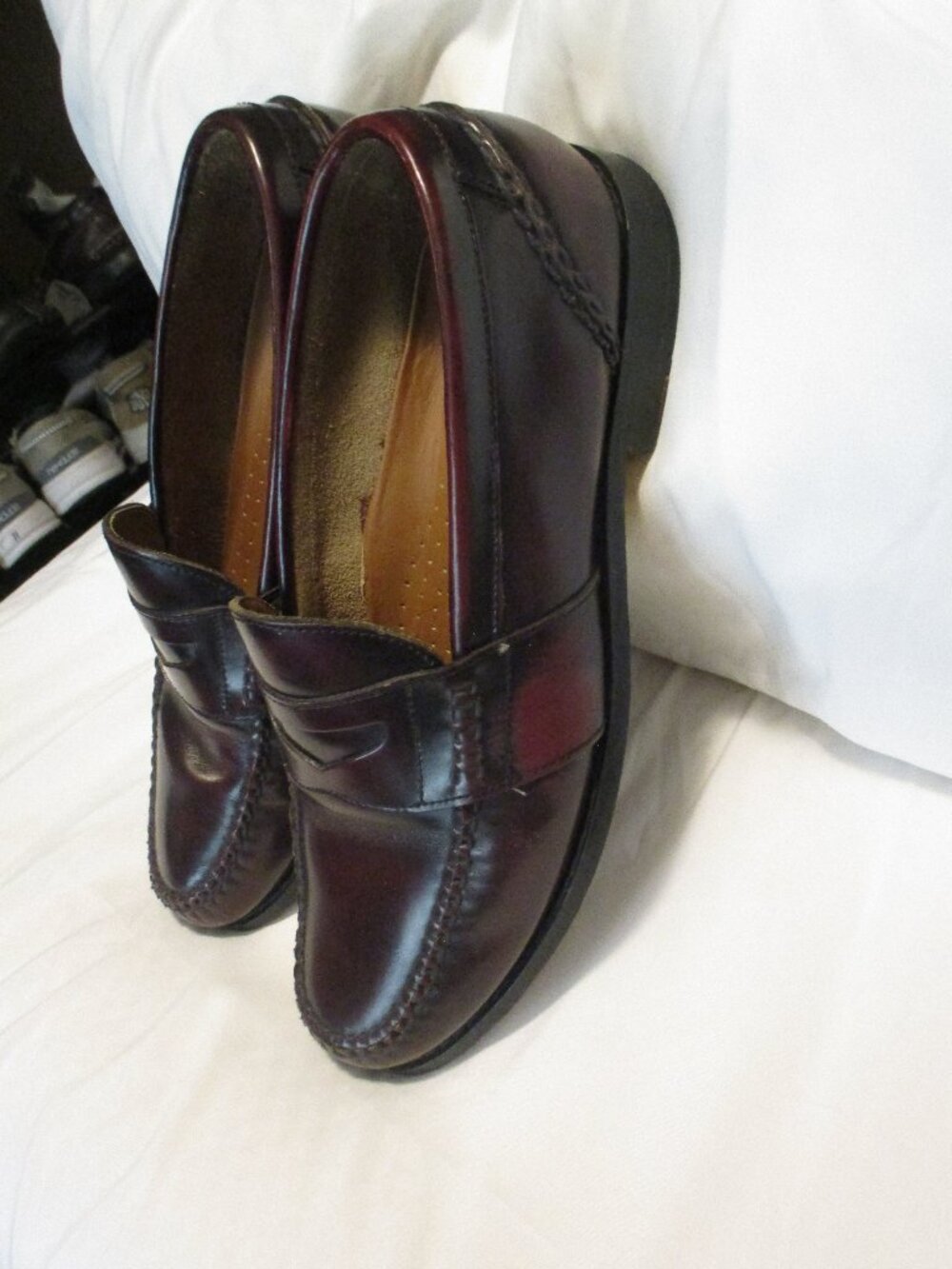 Vintage Bass Weejuns Brunell Loafers Leather 9 1/2 M